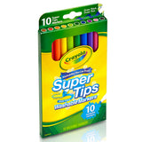 Crayola Washable Super Tips Markers - 10Pk