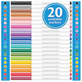 Crayola Washable Super Tips Markers - 20Pk