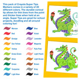 Crayola Washable Super Tips Markers - 20Pk