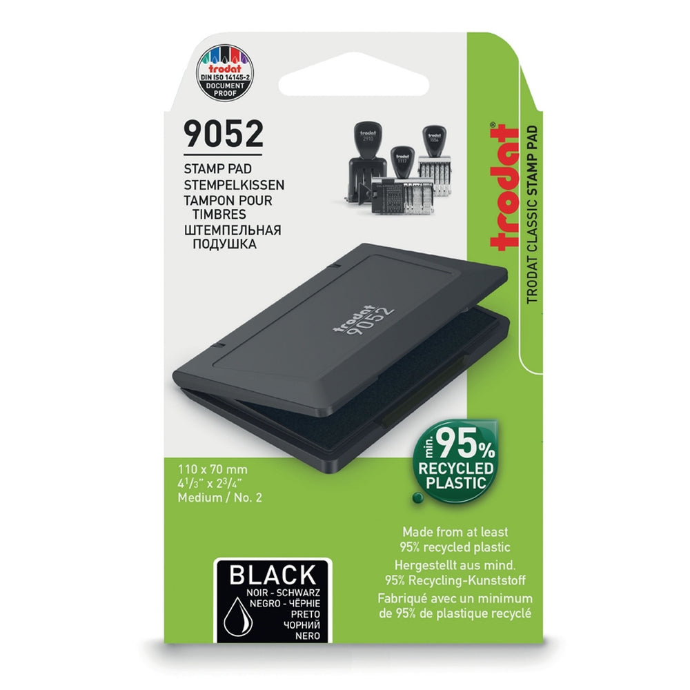 Trodat 9052 Standard Office Ink Pad - Black