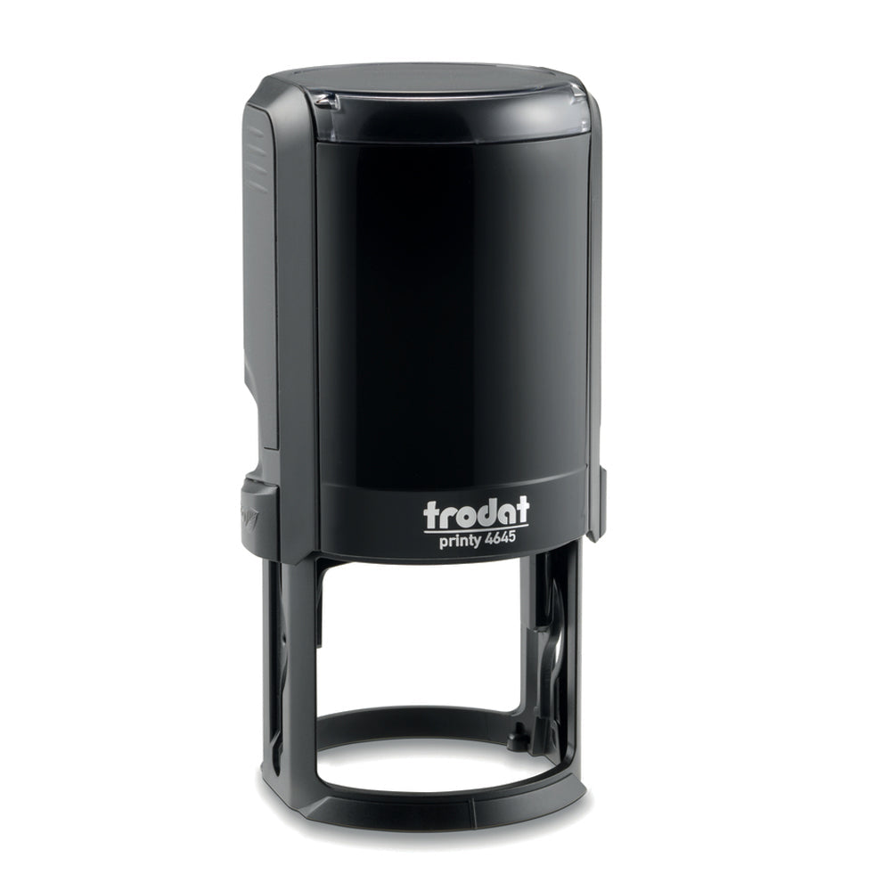 Trodat 4645 - Custom Self rubber Inking Stamp 45mm size front view
