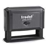 Trodat 4918 - Custom Self Inking Rubber Stamp Front View 15 x 75mm Size