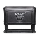 Trodat 4918 - Custom Self Inking Rubber Stamp Front View 15 x 75mm Size