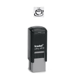 Trodat 4921 - Custom Self Inking Rubber Stamp Font view  11mm size loyalty card