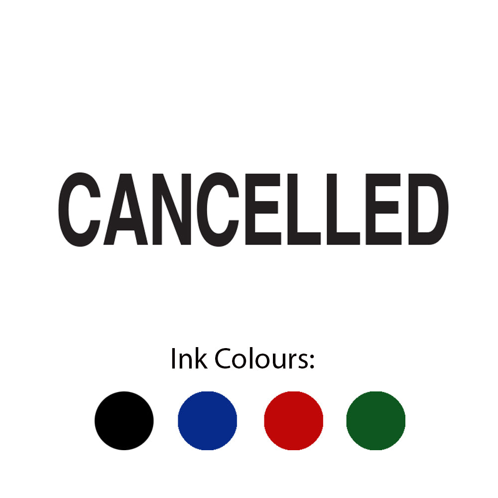 Trodat Self Inking Stamp - Cancelled