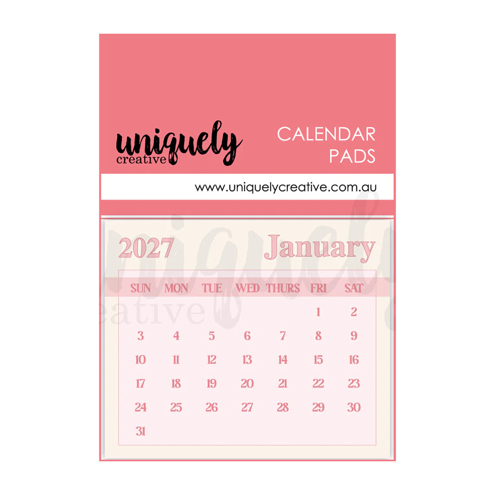Uniquely Creative - Mini Calendar Pads 2027