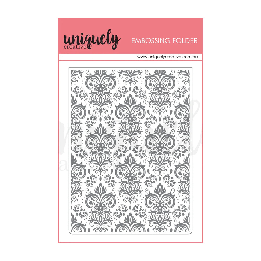 Uniquely Creative 2D Embossing Folder - Damask
