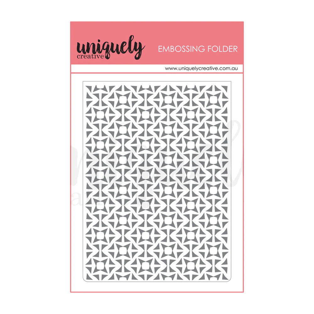 Uniquely Creative 2D Embossing Folder - Fascinating