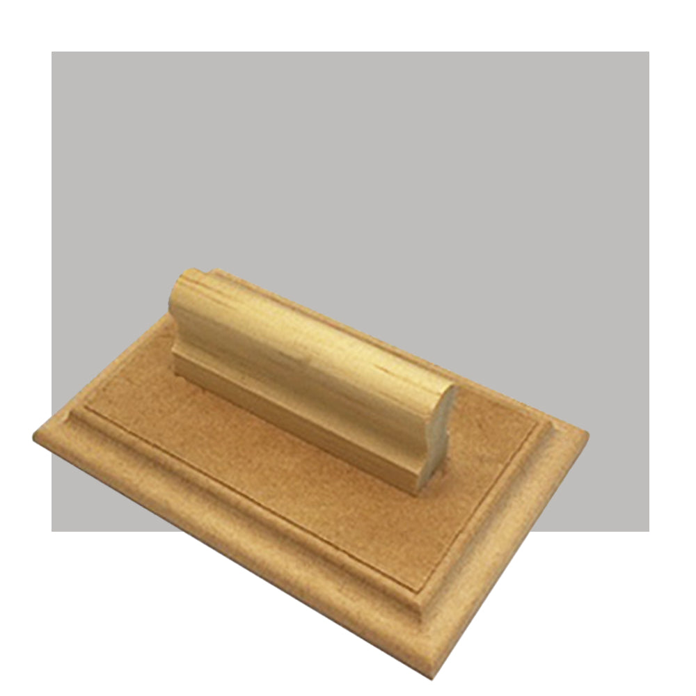W10 Wooden Base - Custom Handle Stamp 80 x 100mm