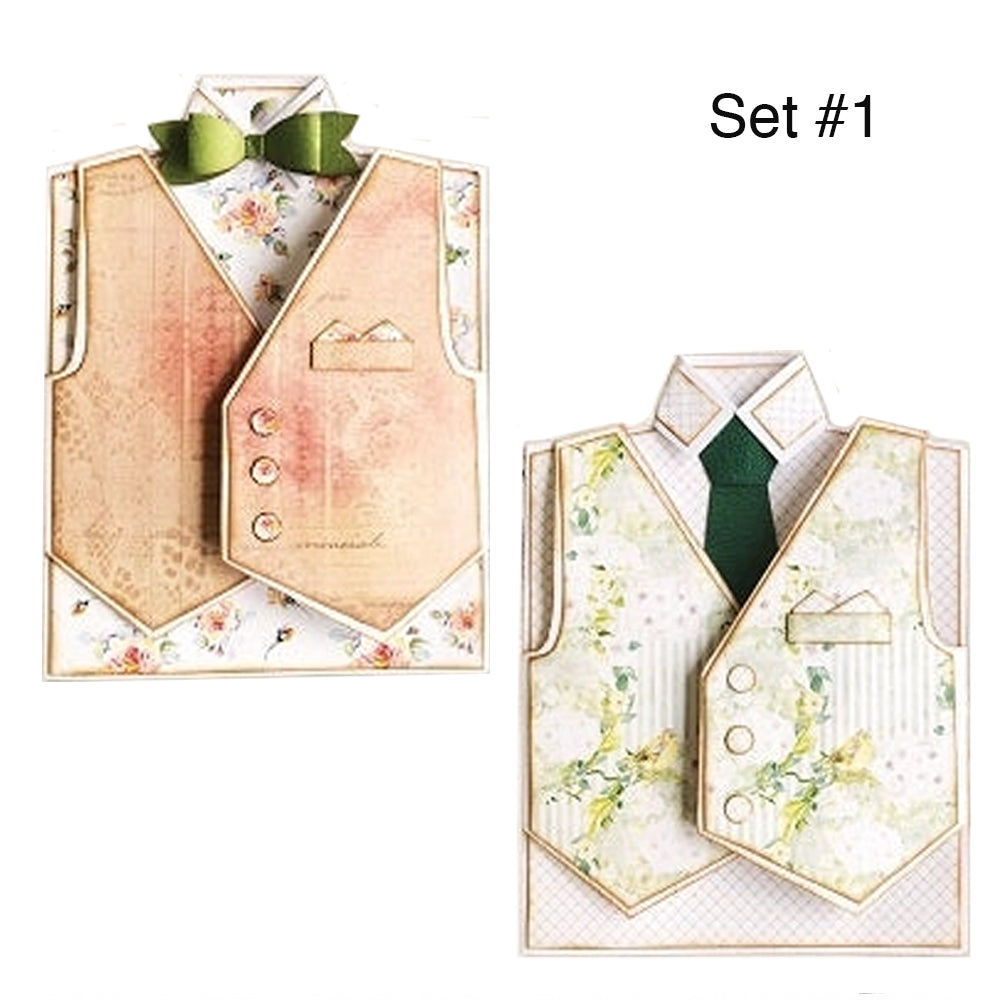 Waistcoat Card Kit - Pack of 2