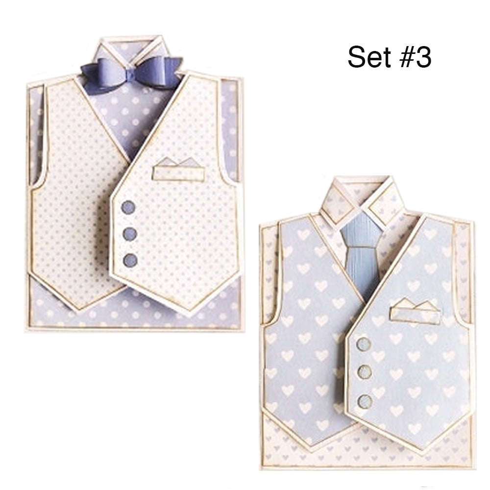 Waistcoat Card Kit - Pack of 2