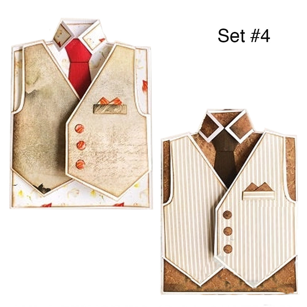 Waistcoat Card Kit - Pack of 2