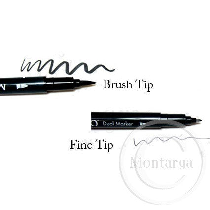 Tsukineko Memento Marker Pen - Black