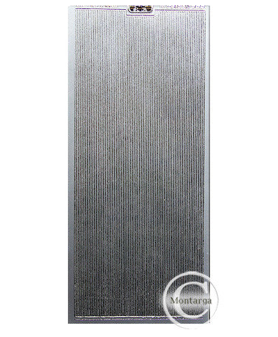 PeelCraft Stickers - Lines Straight Fine - Silver PC1082S