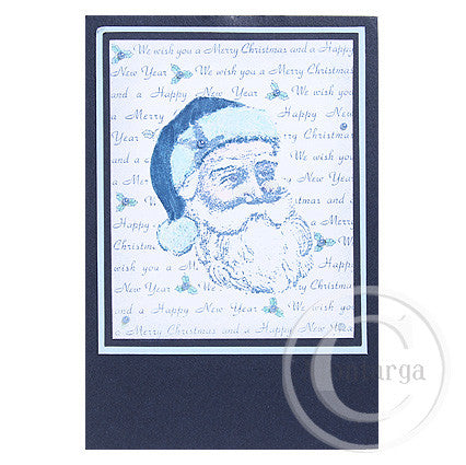 2291 G - Vintage Santa, Father Christmas Rubber Stamp