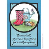 1995 G - Gardening Tools Rubber Stamp
