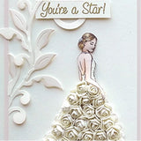 Card Sample - Dress of Roses