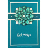 1993 D - Layering Flower Rubber Stamp