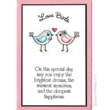 Card Sample - Love Birds