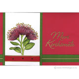 2404G - Pohutukawa  Rubber Stamp