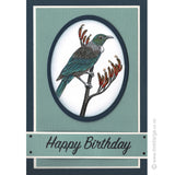 2788 BB - Happy Birthday Wording Rubber Stamp
