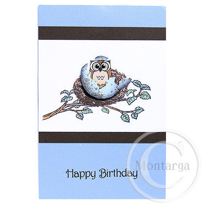 1394 C - Egg Rubber Stamp