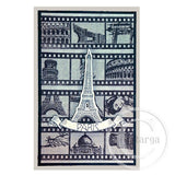 3921 BB - Banner Rubber Stamp