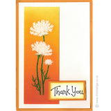 3290 FF or FFF - Wild Flowers Rubber Stamp