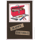 2683 G - Tool Box Rubber Stamp