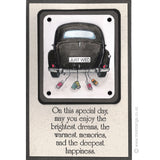 3036 G - Wedding Car Wording Rubber Stamp