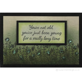 3267 F - Wildflowers Rubber Stamp