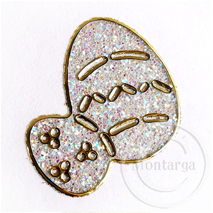 PeelCraft Stickers - Egg Baskets - Crystal Silver PC9305LS